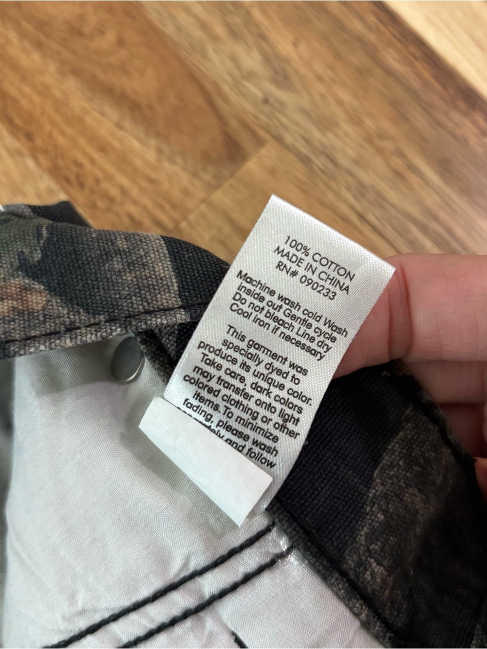 Pacsun Dylan Baggy Camo Pants - Picture 8 of 8